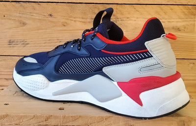 Puma RS-X Low Textile Trainers UK12/US13/EU47 369666-05 Navy/Grey/White