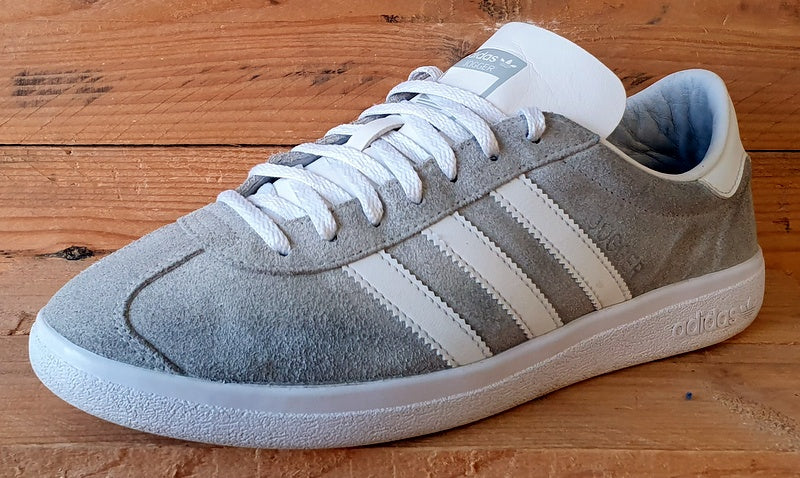 Adidas Originals Jogger Low Suede Trainers UK8/US8.5/EU42 EF5740 Grey/White