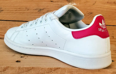 Adidas Stan Smith Low Leather Trainers UK5.5/US6/EU38.5 FX7522 White/Pink