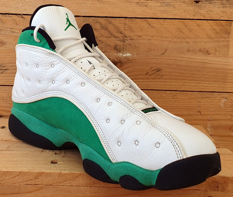 Nike Air Jordan 13 Leather Trainers DB6537-113 Lucky Green/White UK10/US11/EU45