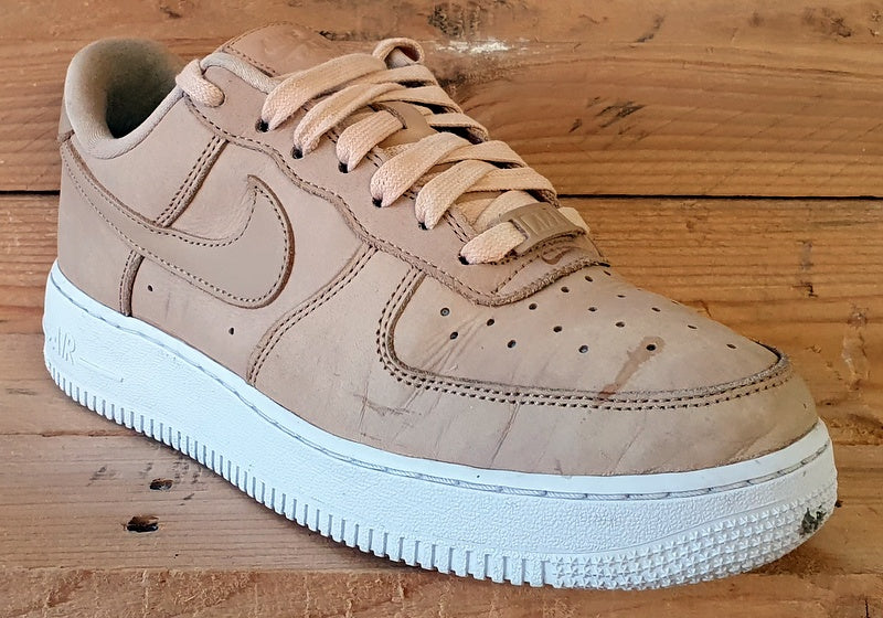 Nike Air Force 1 Premium Low Trainers UK6/US8.5/EU40 DR9503-201 Vachetta Tan