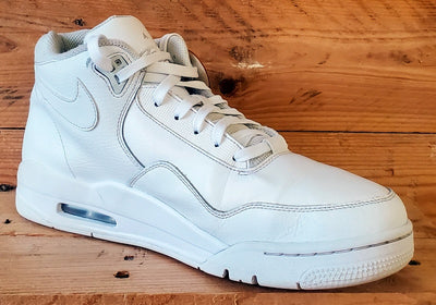Nike Air Flight Legacy Leather Trainers UK10/US11/EU45 BQ4212-101 Triple White