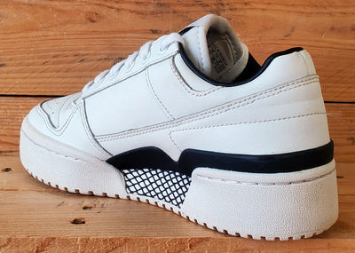 Adidas Forum Bold Low Leather Trainers UK5/US6.5/EU38 GY5921 White/Black