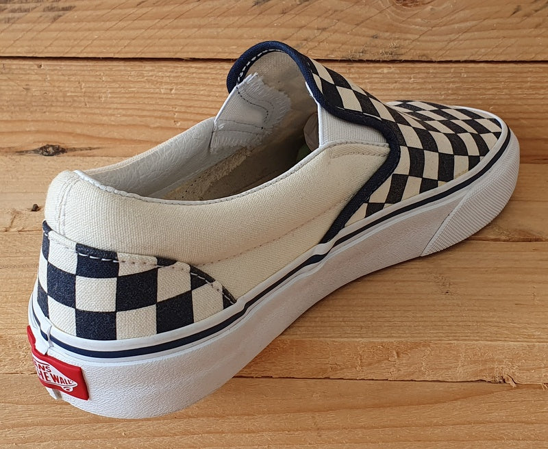 Vans Pop Cush Low Suede Trainers UK7.5/US8.5/EU41 500714 Black/White/Gum