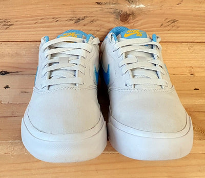 Nike SB Charge Low Canvas Trainers UK5/US5.5Y/EU38 CQ0260-003 White/Blue