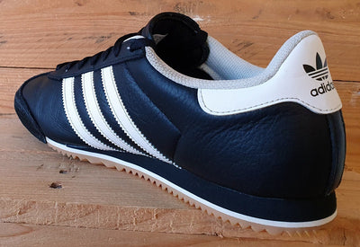 Adidas K74 Kick Low Leather/Suede Trainers UK9/US9.5/EU43 IG8951 Black/White