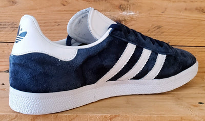 Adidas Gazelle Low Suede Trainers UK9.5/US10/EU44 BB5478 Collegiate Navy/White