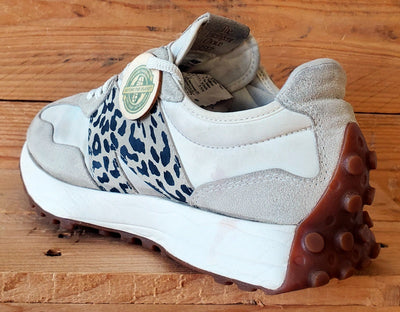 New Balance 327 Low Textile Trainers UK6/US8/EU39 WS327PJ Beige/Leopard