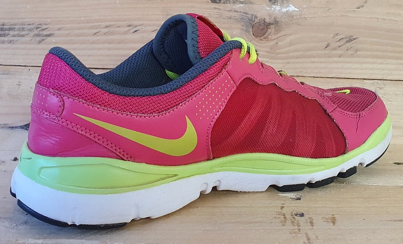 Nike Training Flex TR2 Running Trainers 511332 632 Pink Neon Green UK6 US8.5 E40 VintageTrainers