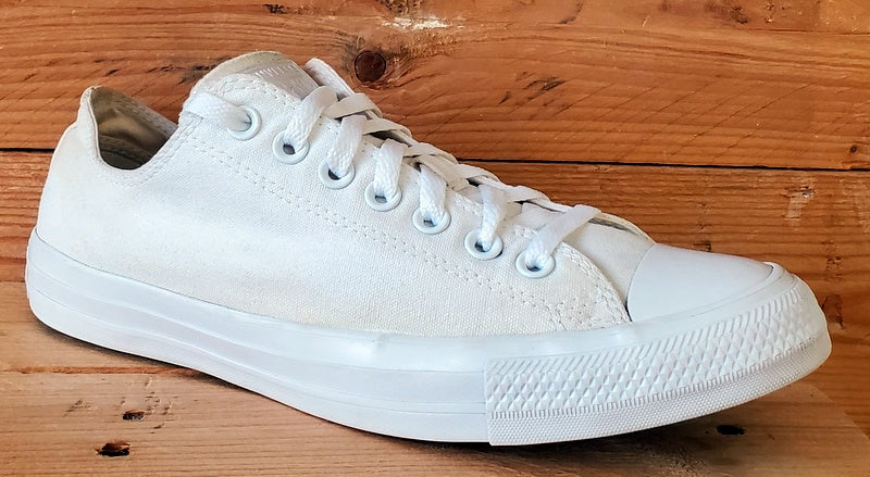 Converse Chuck Taylor All Star Low Canvas Trainers UK8.5/US8.5/EU42 1U647 White