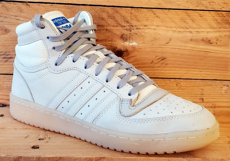 Adidas Top Ten RB Mid Leather Trainers UK10/US10.5/EU44.5 HP9095 Sesame/Gum Sole