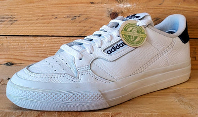 Adidas Continental Vulc Low Leather Trainers UK8/US8.5/EU42 EG4588 White