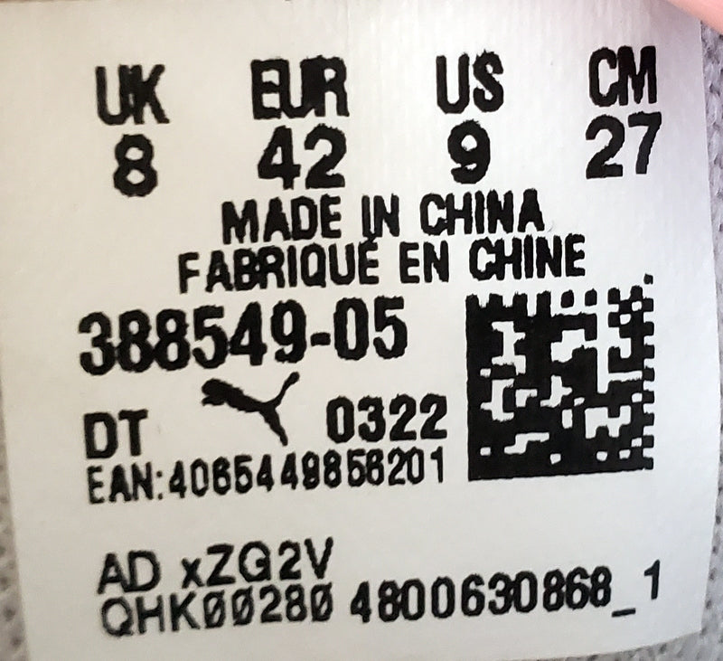 Puma Slipstream Low Leather Trainers UK8/US9/EU42 388549-05 White/Red