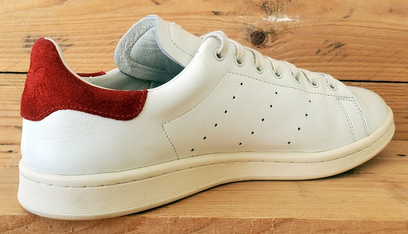 Adidas Stan Smith Lux Low Leather Trainers UK10/US10.5/EU44.5 IF8846 White/Cream