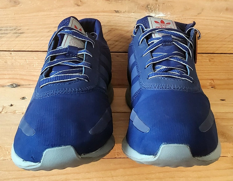 Adidas Los Angeles Low Textile Trainers UK8.5/US9/EU42.5 AQ4555 Navy Blue/Grey