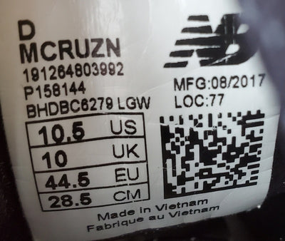 New Balance Fresh Foam Low Textile/Suede Trainers UK10/US10.5/E44.5 MCRUZN Brown