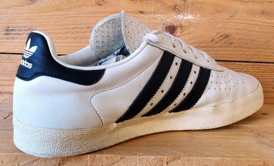 Adidas 350 Low Leather Trainers UK8/US8.5/EU42 CQ2780 White/Black/Gold