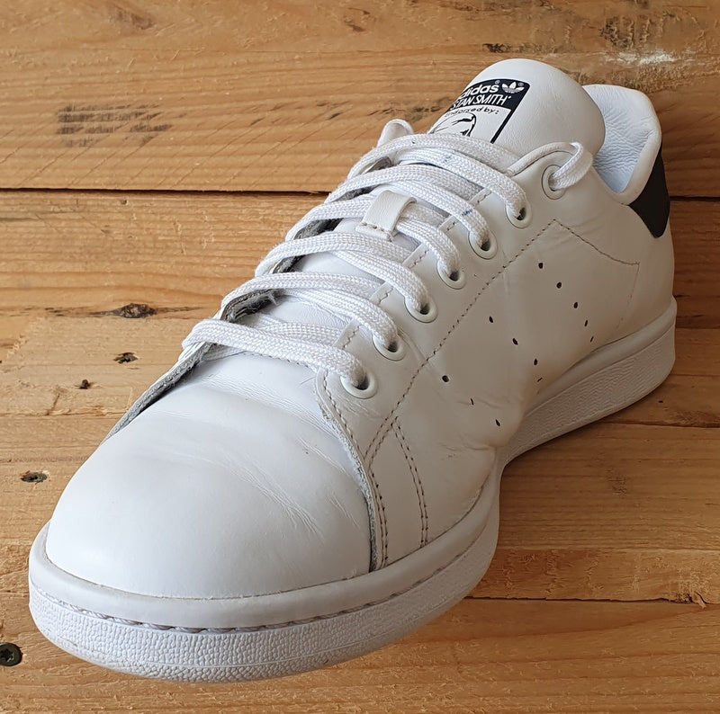 Adidas Stan Smith Low Leather Trainers UK10/US10.5/EU44.5 M20325 Core White/Navy