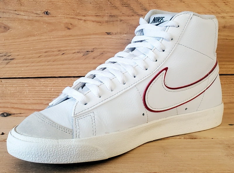 Nike Blazer 77 Just Do It Mid Leather Trainers UK6/US7/EU40 DQ0796-100 White