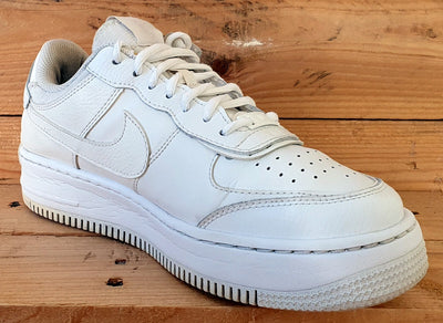 Nike Air Force 1 Shadow Low Leather Trainers UK6/US8.5/EU40 CI0919-100 White