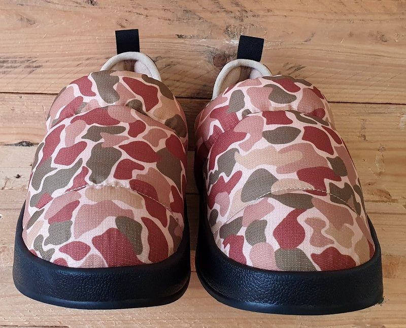 Adidas Puffylette Camo Slip On Low Trainers UK8/US8/EU42 HP9076 Brown/Green