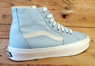 Vans Off The Wall Mid Canvas Trainers UK4/US6.5/EU36.5 721356 Light Blue/White