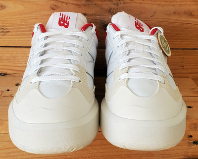 New Balance CT302 Low Leather Trainers UK8/US8.5/EU42 CT302VB White/Red