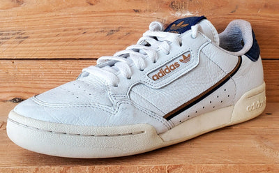 Adidas Continental 80 Low Leather Trainers UK8/US8.5/EU42 FV8280 White