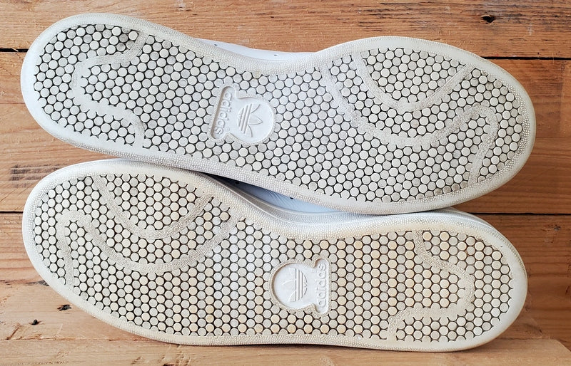 Adidas Stan Smith Low Leather Trainers UK9/US9.5/EU43 S75104 Triple Cloud White