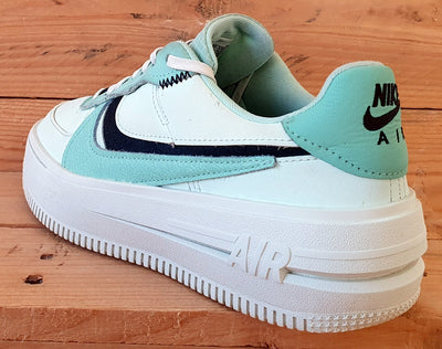 Nike Air Force 1 PLT.AF.ORM Low Trainers UK4/US6.5/E37.5 DX3730-300 Barely Green