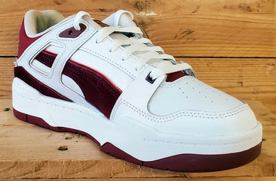 Puma Slipstream Low Leather Trainers UK8/US9/EU42 388634-02 White/Intense Red