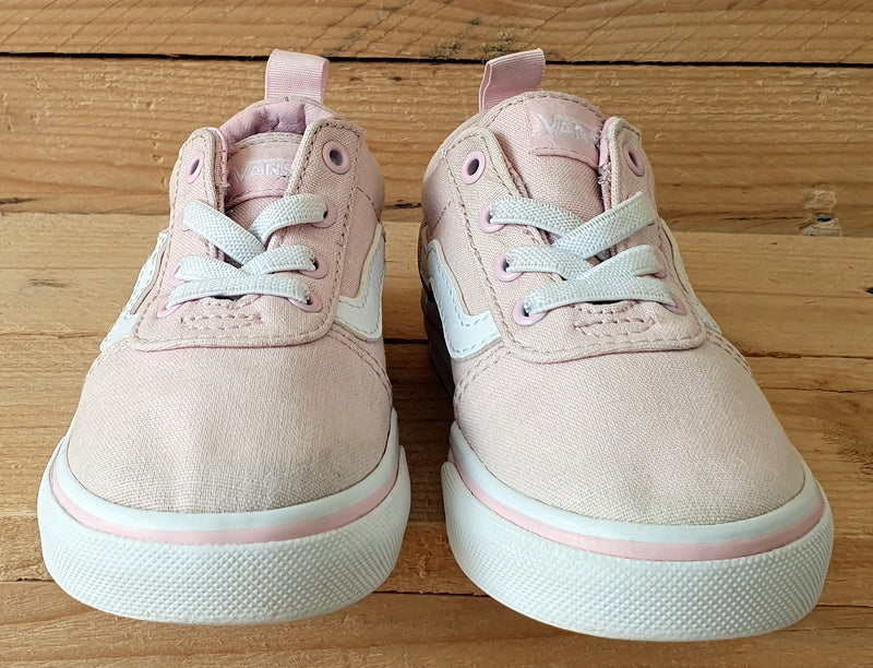 Light pink canvas vans hotsell