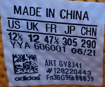 Adidas Superturf  Adventure Wotherspoon Trainers UK12/US12.5/EU47 GY8341 Purple