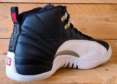 Nike Jordan 12 Retro Playoffs Trainers UK8.5/US9.5/EU43 CT8013-006 Black/White