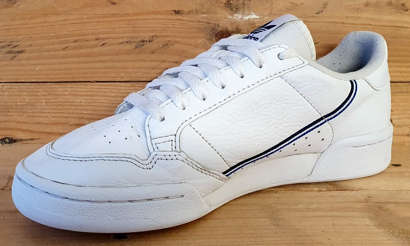 Adidas Continental 80 Low Leather Trainers UK8/US8.5/EU42 FV7870 White