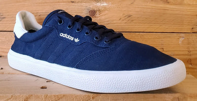 Adidas 3MC Vulc Low Canvas Trainers UK12/US12.5/EU47 B22707 Navy/White