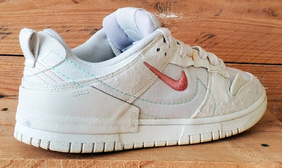 Nike Dunk Disrupt 2 Low Canvas Trainers UK6/US8.5/EU40 DH4402-100 Pale Ivory