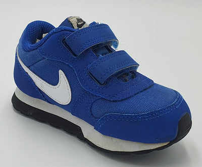 Nike MD Runner Low Canvas Kids Trainers 806255-411 Blue UK6.5/US7C/EU23.5