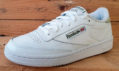 Reebok Club C 85 Low Leather Trainers UK6/US8.5/EU39 100033088 White/Green