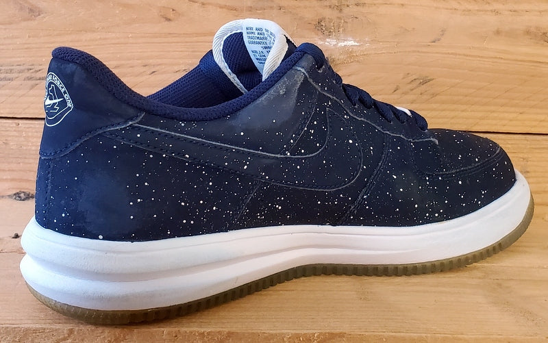Nike Lunar Force 1 Low Trainers UK7.5/US8.5/EU42 654256-402 Blue Space/Speckle