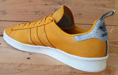 Adidas Campus 80s Low Suede Trainers UK10.5/US11/EU45 G63298 Mustard Pack