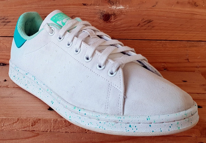 Adidas Stan Smith Low Canvas Trainers UK10/US10.5/EU44.5 GY4832 White Mint Rush