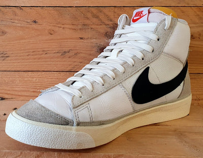 Nike Blazer Mid Pro Club Leather Trainers UK10/US11/E45 DQ7673-100 White/Black