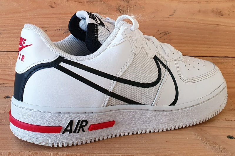 Nike Air Force 1 React Low Trainers UK7.5/US8.5/EU42 CD4366-100 White Black