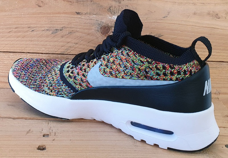 Nike Air Max Thea Flyknit Low Trainers UK4/US6.5/EU37.5 881175-600 Multicolor