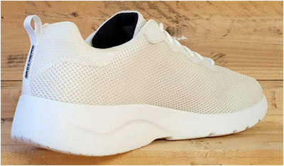 Sketchers Lite Weight Low Textile Trainers UK12/US13/E47.5 SN 58362 Triple White