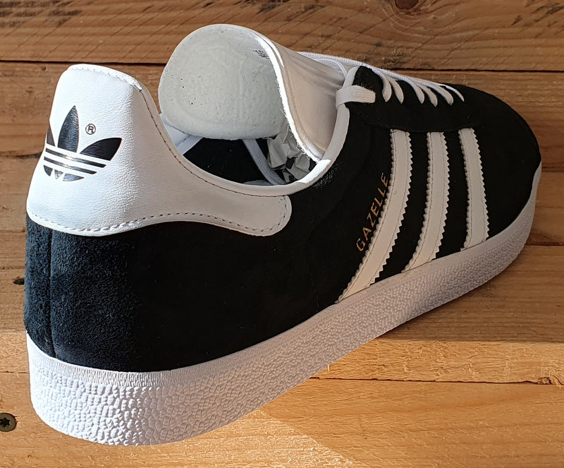 Adidas Gazelle Low Suede Trainers UK10/US10.5/EU44.5 BB5476 Core Black/White