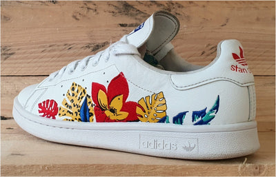 Adidas HER Studio London Stan Smith Floral Trainers UK5.5/US7/E38.5 FY5090 White