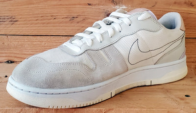 Nike Squash-Type Low Textile/Suede Trainers UK9/US10/EU44 CJ1640-102 Sail/White