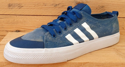 Adidas Nizza Low Canvas Trainers D65866 Tribe Blue/Cloud White UK11/US11.5/EU46